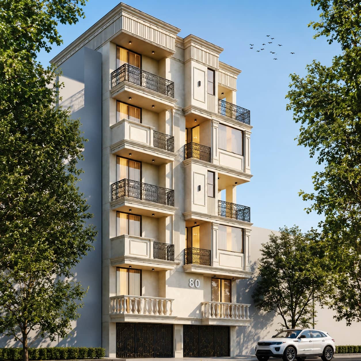 VASUNDHARA 3 BHK Simplex & 3 BHK Duplex Flat | 3 BHK Flat in Chattarpur Delhi Image 1 Building Image 1