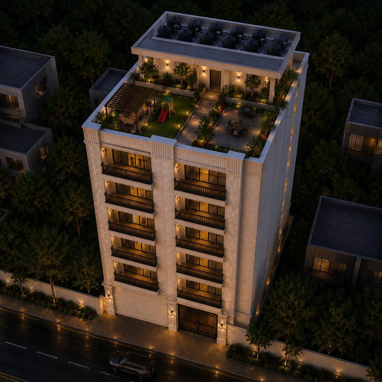 ORCHID 3 BHK Flat | 3 BHK Flat in Gwal Pahari Gurgaon Image 1 Building Image 2