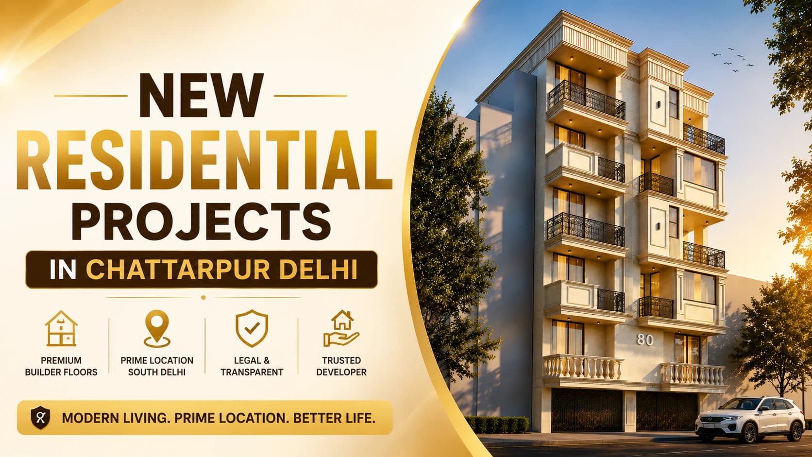New Residential Projects in Chattarpur Delhi — SS Realty Projects Reviewed
